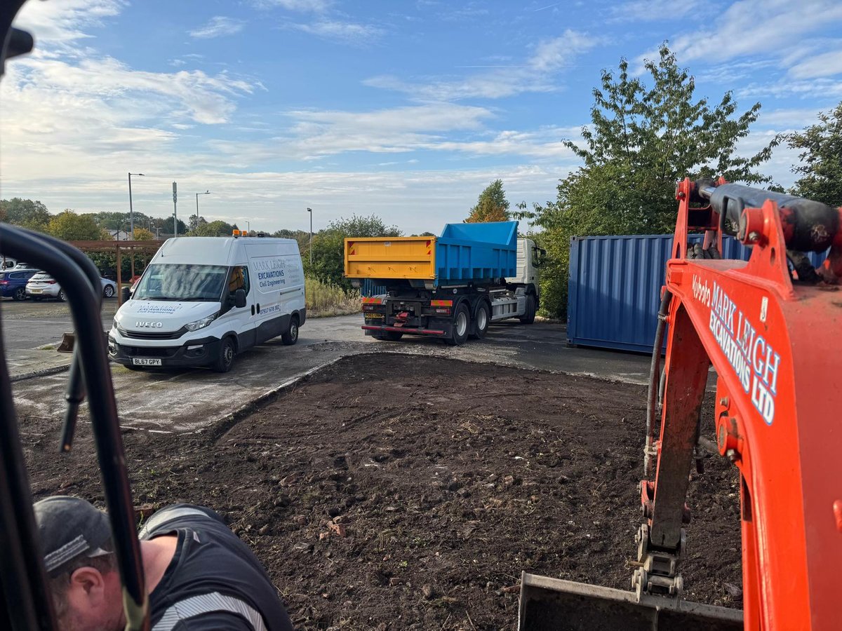 Groundwork contractors Manchester - construction groundwork preparation